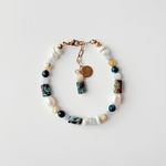 Fashion, accesorii si bijuterii - Femei - Bijuterii femei - Bratari femei - Brățară oțel Heliophilia, oțel inoxidabil, 17 cm, multicolor, 333ORN1187 - Infinity.ro