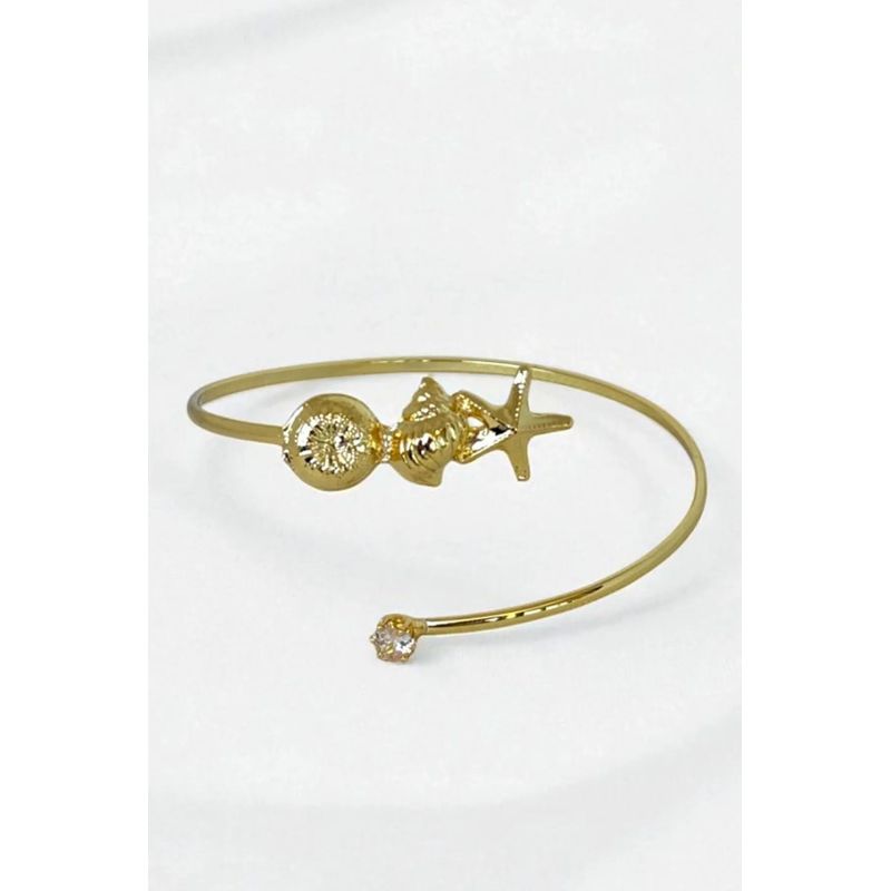 Fashion, accesorii si bijuterii - Femei - Bijuterii femei - Bratari femei - Brățară Heliophilia, alamă, auriu, 511AUR1740 - Infinity.ro