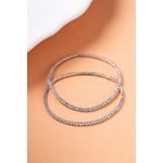 Fashion, accesorii si bijuterii - Femei - Bijuterii femei - Bratari femei - Brățară metal Heliophilia, metal, argintiu, 948ELK1215 - Infinity.ro