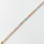 Fashion, accesorii si bijuterii - Femei - Bijuterii femei - Bratari femei - Brățară oțel Heliophilia, oțel inoxidabil, 15 cm, multicolor, 426OPL1328 - Infinity.ro