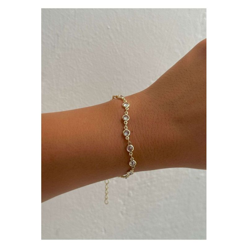 Fashion, accesorii si bijuterii - Femei - Bijuterii femei - Bratari femei - Brățară Heliophilia, alamă, auriu, 600KNS1163 - Infinity.ro