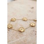 Fashion, accesorii si bijuterii - Femei - Bijuterii femei - Bratari femei - Brățară Heliophilia, alamă, 23 cm, auriu, 511AUR1663 - Infinity.ro
