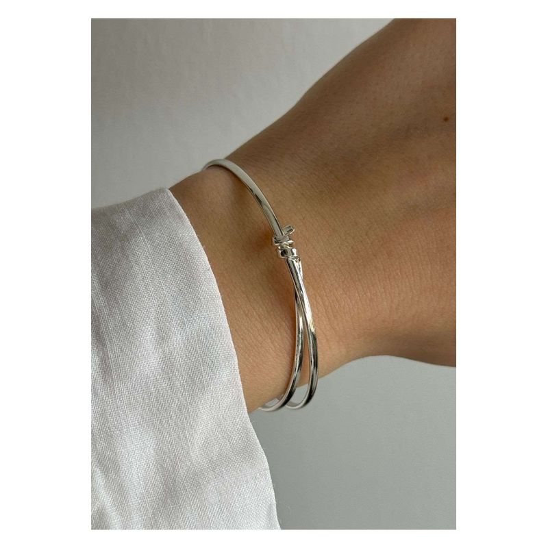 Fashion, accesorii si bijuterii - Femei - Bijuterii femei - Bratari femei - Brățară Heliophilia, alamă, argintiu, 600KNS1110 - Infinity.ro