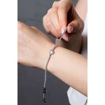 Fashion, accesorii si bijuterii - Femei - Bijuterii femei - Bratari femei - Brățară metal Heliophilia, metal, alb, 410ELK1800 - Infinity.ro