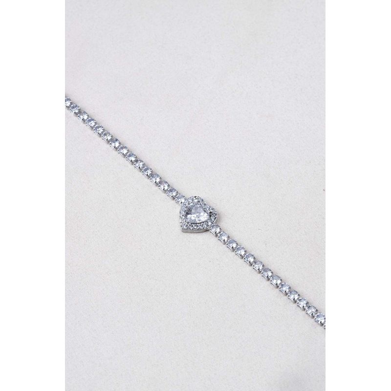 Fashion, accesorii si bijuterii - Femei - Bijuterii femei - Bratari femei - Brățară metal Heliophilia, metal, alb, 410ELK1800 - Infinity.ro