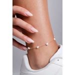 Fashion, accesorii si bijuterii - Femei - Bijuterii femei - Bratari femei - Brățară gleznă metal Heliophilia, metal, auriu, 948ELK1218 - Infinity.ro