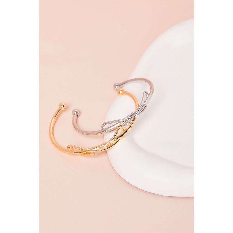 Fashion, accesorii si bijuterii - Femei - Bijuterii femei - Bratari femei - Brățară metal Heliophilia, metal, auriu, 410ELK1727 - Infinity.ro