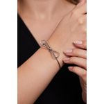 Fashion, accesorii si bijuterii - Femei - Bijuterii femei - Bratari femei - Brățară metal Heliophilia, metal, argintiu, 410ELK1730 - Infinity.ro