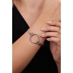 Fashion, accesorii si bijuterii - Femei - Bijuterii femei - Bratari femei - Brățară metal Heliophilia, metal, argintiu, 410ELK1736 - Infinity.ro