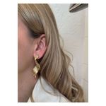 Fashion, accesorii si bijuterii - Femei - Bijuterii femei - Cercei femei - Cercei Heliophilia, alamă, auriu, 600KNS1120 - Infinity.ro