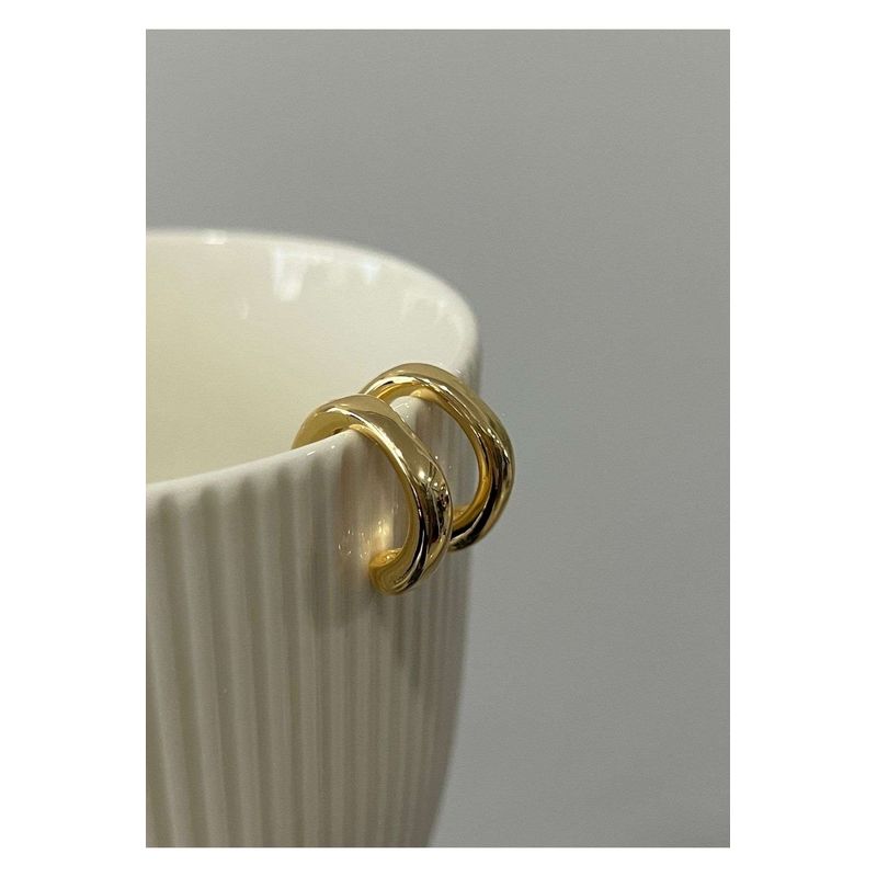 Fashion, accesorii si bijuterii - Femei - Bijuterii femei - Cercei femei - Cercei Heliophilia, alamă, auriu, 600KNS1135 - Infinity.ro