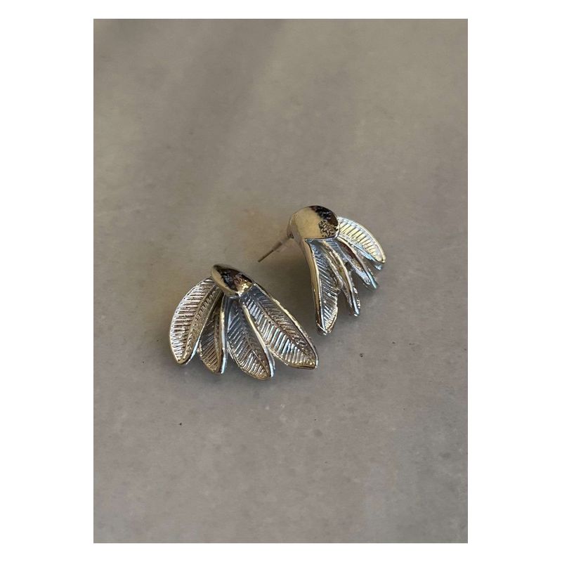 Fashion, accesorii si bijuterii - Femei - Bijuterii femei - Cercei femei - Cercei Heliophilia, alamă, argintiu, 600KNS1176 - Infinity.ro