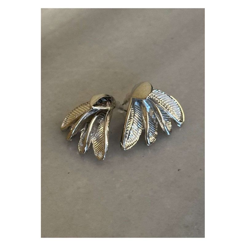 Fashion, accesorii si bijuterii - Femei - Bijuterii femei - Cercei femei - Cercei Heliophilia, alamă, argintiu, 600KNS1176 - Infinity.ro