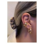 Fashion, accesorii si bijuterii - Femei - Bijuterii femei - Cercei femei - Cercei Heliophilia, alamă, auriu, 600KNS1141 - Infinity.ro