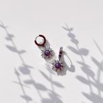 Fashion, accesorii si bijuterii - Femei - Bijuterii femei - Cercei femei - Cercei oțel Heliophilia, oțel inoxidabil, multicolor, 426OPL1234 - Infinity.ro