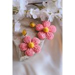 Fashion, accesorii si bijuterii - Femei - Bijuterii femei - Cercei femei - Cercei Heliophilia, alamă, roz, 511AUR1736 - Infinity.ro
