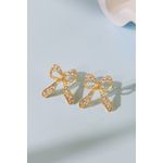 Fashion, accesorii si bijuterii - Femei - Bijuterii femei - Cercei femei - Cercel metal Heliophilia, metal, auriu, 410ELK1756 - Infinity.ro