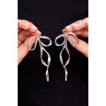 Fashion, accesorii si bijuterii - Femei - Bijuterii femei - Cercei femei - Cercel metal Heliophilia, metal, argintiu, 410ELK1753 - Infinity.ro