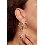 Fashion, accesorii si bijuterii - Femei - Bijuterii femei - Cercei femei - Cercel metal Heliophilia, metal, auriu, 410ELK1752 - Infinity.ro