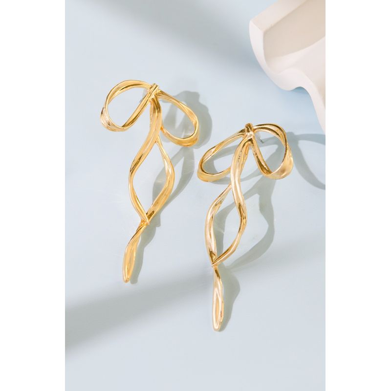 Fashion, accesorii si bijuterii - Femei - Bijuterii femei - Cercei femei - Cercel metal Heliophilia, metal, auriu, 410ELK1752 - Infinity.ro