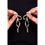 Fashion, accesorii si bijuterii - Femei - Bijuterii femei - Cercei femei - Cercel metal Heliophilia, metal, auriu, 410ELK1752 - Infinity.ro
