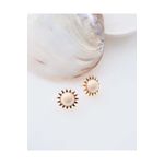 Fashion, accesorii si bijuterii - Femei - Bijuterii femei - Cercei femei - Cercei Heliophilia, alamă, auriu, 511AUR1574 - Infinity.ro