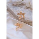 Fashion, accesorii si bijuterii - Femei - Bijuterii femei - Cercei femei - Cercei Heliophilia, alamă, auriu, 511AUR1777 - Infinity.ro