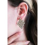 Fashion, accesorii si bijuterii - Femei - Bijuterii femei - Cercei femei - Cercei Heliophilia, alamă, argintiu, 511AUR1479 - Infinity.ro