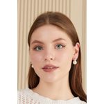 Fashion, accesorii si bijuterii - Femei - Bijuterii femei - Cercei femei - Cercei Heliophilia, alamă, argintiu, 511AUR1415 - Infinity.ro
