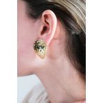 Fashion, accesorii si bijuterii - Femei - Bijuterii femei - Cercei femei - Cercei Heliophilia, alamă, auriu, 511AUR1457 - Infinity.ro