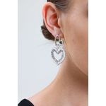Fashion, accesorii si bijuterii - Femei - Bijuterii femei - Cercei femei - Cercei Heliophilia, alamă, argintiu, 511AUR1110 - Infinity.ro