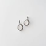 Fashion, accesorii si bijuterii - Femei - Bijuterii femei - Cercei femei - Cercei oțel Heliophilia, oțel inoxidabil, argintiu/alb, 426OPL1331 - Infinity.ro