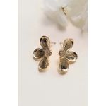 Fashion, accesorii si bijuterii - Femei - Bijuterii femei - Cercei femei - Cercei Heliophilia, alamă, auriu, 511AUR1561 - Infinity.ro