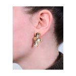 Fashion, accesorii si bijuterii - Femei - Bijuterii femei - Cercei femei - Cercei Heliophilia, alamă, auriu, 511AUR1561 - Infinity.ro
