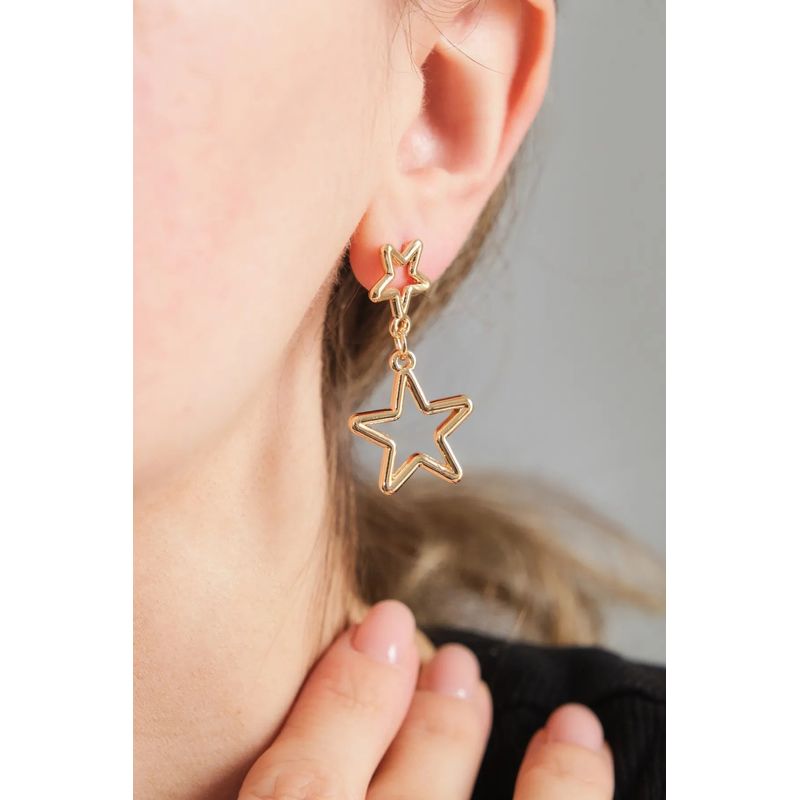 Fashion, accesorii si bijuterii - Femei - Bijuterii femei - Cercei femei - Cercei Heliophilia, alamă, auriu, 511AUR1453 - Infinity.ro