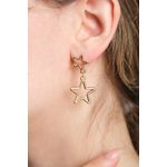 Fashion, accesorii si bijuterii - Femei - Bijuterii femei - Cercei femei - Cercei Heliophilia, alamă, auriu, 511AUR1453 - Infinity.ro