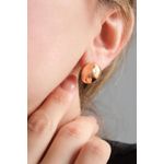 Fashion, accesorii si bijuterii - Femei - Bijuterii femei - Cercei femei - Cercei Heliophilia, alamă, auriu, 511AUR1455 - Infinity.ro