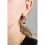 Fashion, accesorii si bijuterii - Femei - Bijuterii femei - Cercei femei - Cercei Heliophilia, alamă, auriu, 511AUR1454 - Infinity.ro