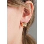 Fashion, accesorii si bijuterii - Femei - Bijuterii femei - Cercei femei - Cercei Heliophilia, alamă, auriu, 511AUR1455 - Infinity.ro