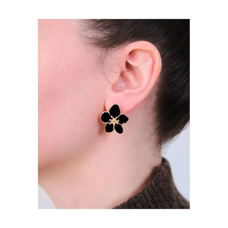 Fashion, accesorii si bijuterii - Femei - Bijuterii femei - Cercei femei - Cercei Heliophilia, alamă, auriu, 511AUR1693 - Infinity.ro
