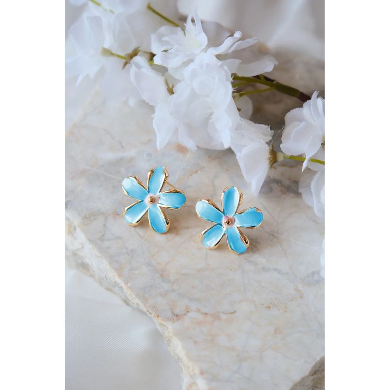 Fashion, accesorii si bijuterii - Femei - Bijuterii femei - Cercei femei - Cercei Heliophilia, alamă, auriu, 511AUR1744 - Infinity.ro