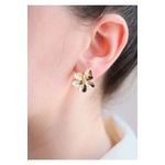 Fashion, accesorii si bijuterii - Femei - Bijuterii femei - Cercei femei - Cercei Heliophilia, alamă, auriu, 511AUR1668 - Infinity.ro