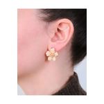 Fashion, accesorii si bijuterii - Femei - Bijuterii femei - Cercei femei - Cercei Heliophilia, alamă, auriu, 511AUR1692 - Infinity.ro