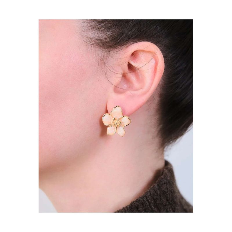 Fashion, accesorii si bijuterii - Femei - Bijuterii femei - Cercei femei - Cercei Heliophilia, alamă, auriu, 511AUR1692 - Infinity.ro