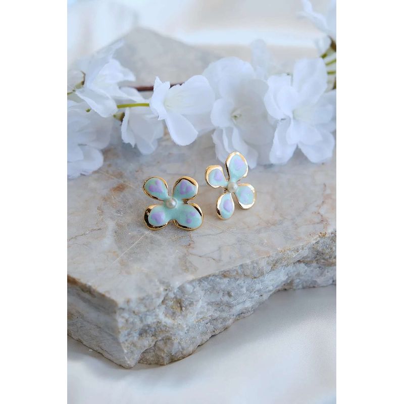 Fashion, accesorii si bijuterii - Femei - Bijuterii femei - Cercei femei - Cercei Heliophilia, alamă, auriu, 511AUR1704 - Infinity.ro
