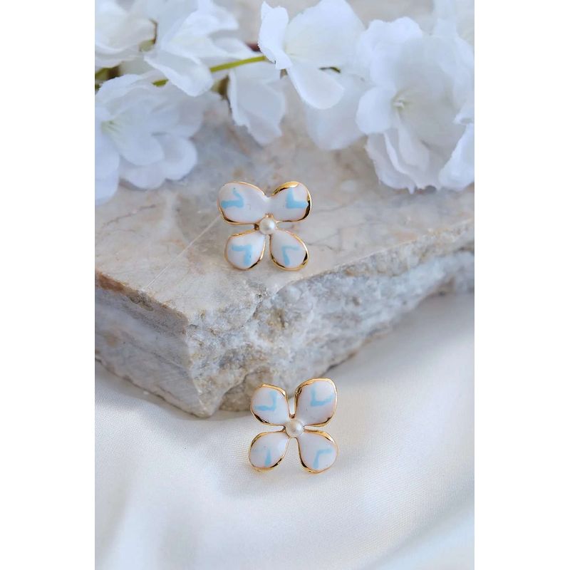 Fashion, accesorii si bijuterii - Femei - Bijuterii femei - Cercei femei - Cercei Heliophilia, alamă, auriu, 511AUR1705 - Infinity.ro