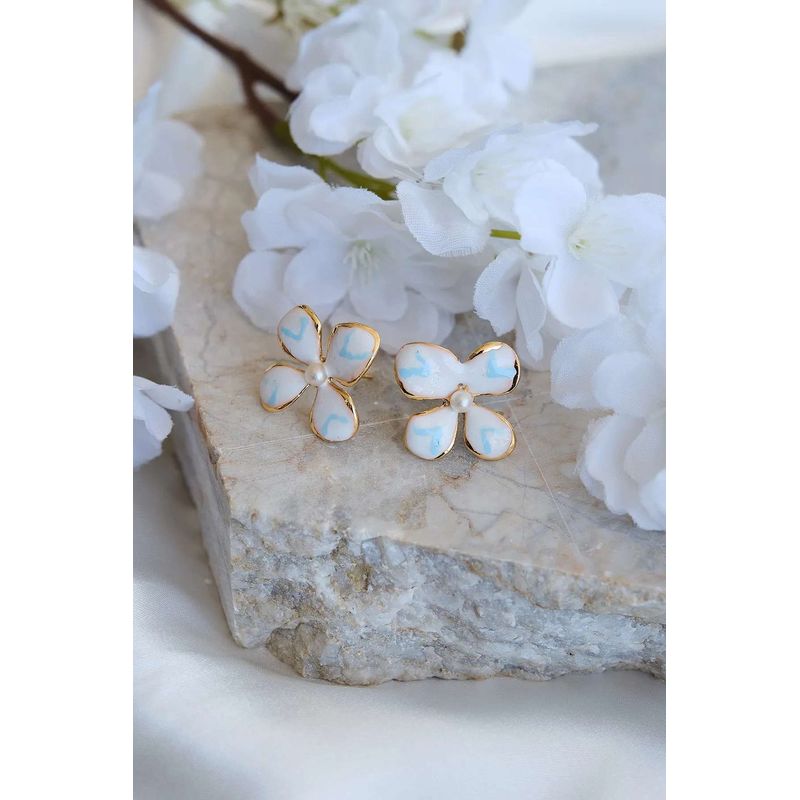Fashion, accesorii si bijuterii - Femei - Bijuterii femei - Cercei femei - Cercei Heliophilia, alamă, auriu, 511AUR1705 - Infinity.ro