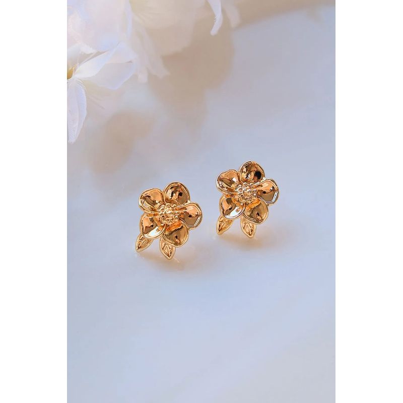 Fashion, accesorii si bijuterii - Femei - Bijuterii femei - Cercei femei - Cercei Heliophilia, alamă, auriu, 511AUR1812 - Infinity.ro