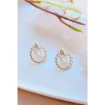 Fashion, accesorii si bijuterii - Femei - Bijuterii femei - Cercei femei - Cercei Heliophilia, alamă, argintiu, 511AUR1804 - Infinity.ro