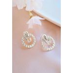 Fashion, accesorii si bijuterii - Femei - Bijuterii femei - Cercei femei - Cercei Heliophilia, alamă, argintiu, 511AUR1804 - Infinity.ro
